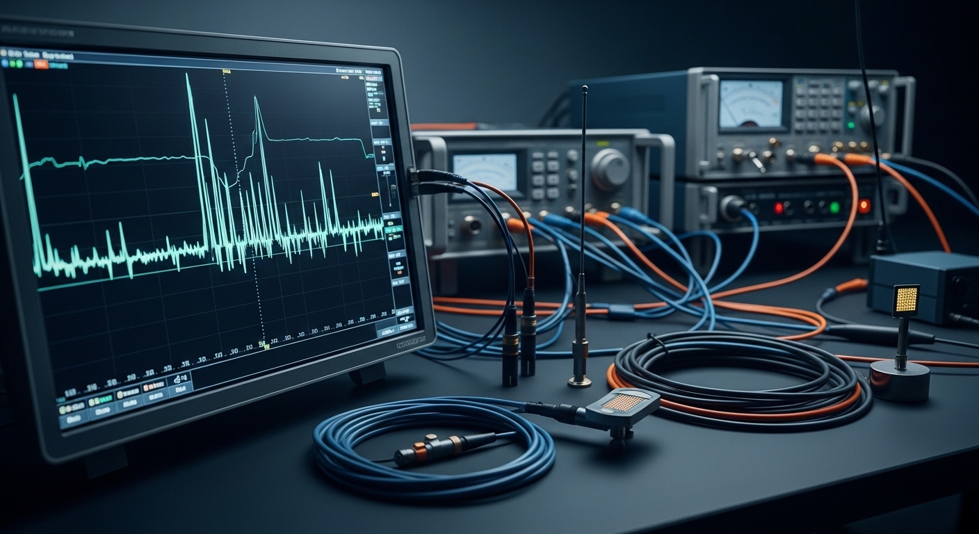 RF spectrum analyzer and wireless research equipment
